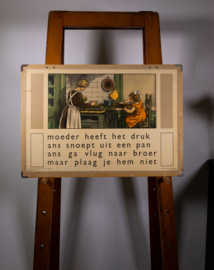 Moeder heeft het druk. Guus en Frans tollen op straat . 2 Zijdig