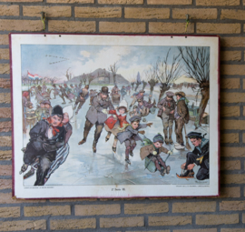 Winterlandschap en winterpret
