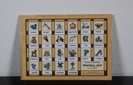 Leesplankje Dialect – Wieldesj plat 1