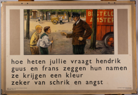 Guus heeft trek. Hoe heten jullie vraagt Hendrik  2 zijdig