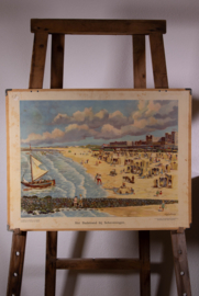 Het badstrand bij Scheveningen