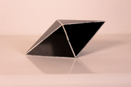 Vintage geometrisch model van kristallen nr.4