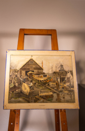 Op de scheepstimmerwerf