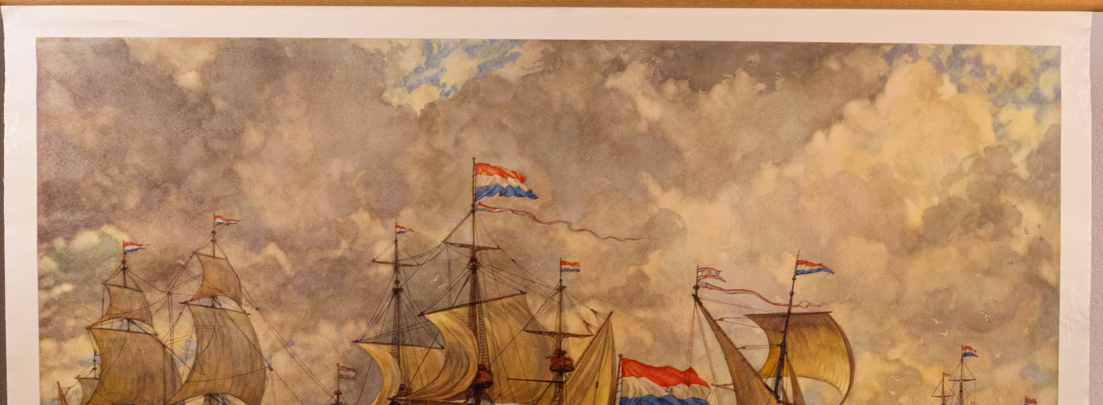 Binnenkomende vloot voor Amsterdam