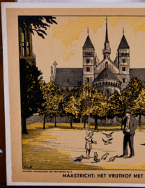 Maastricht Vrijthof met Sint Servaaskerk