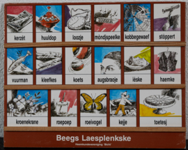 Leesplankje Dialect – Beegs Laesplenkske  Kerzet Huuldop Loozje