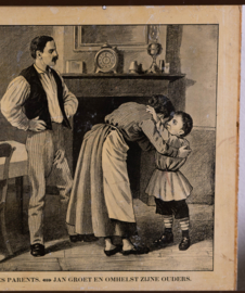 Jan groet en omhelst zijne ouders