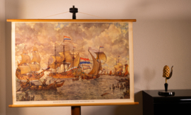 Binnenkomende vloot voor Amsterdam