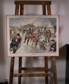 Winterlandschap en winterpret