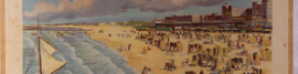 Het badstrand bij Scheveningen
