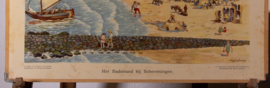 Het badstrand bij Scheveningen