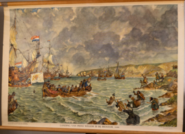 Landing van Prins Willem I bij Brixham