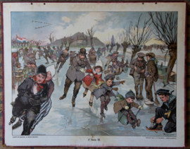 Winterlandschap en winterpret