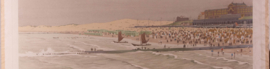 Het badstrand te Scheveningen