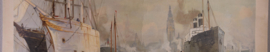 De haven van Antwerpen