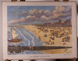 Het badstrand bij Scheveningen