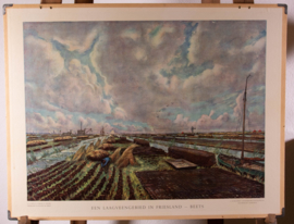 Een laagveengebied in Friesland  Beets