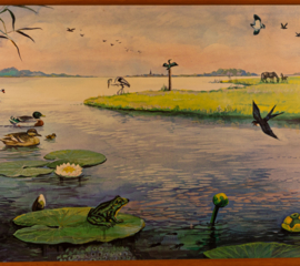 Hulst vd Voorjaar aan het water