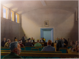 In de rechtzaal