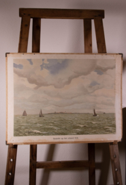 Gezicht op het eiland Urk