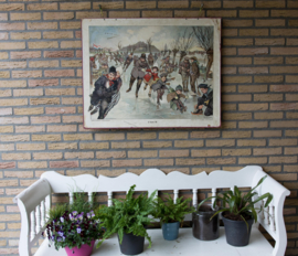 Winterlandschap en winterpret