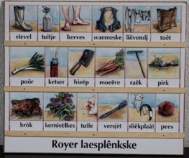 Leesplankje Dialect – Royer Laesplankske