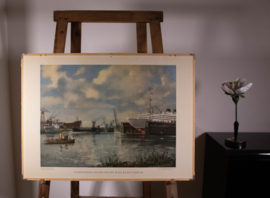 Scheepswerf a/d Nieuwe Maas bij Rotterdam