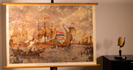 Binnenkomende vloot voor Amsterdam