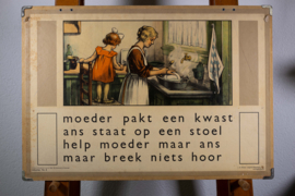 Moeder pakt een kwast. Jullie hebben eigenlijk straf verdiend. 2 Zijdig
