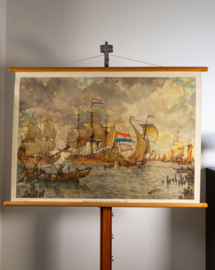 Binnenkomende vloot voor Amsterdam