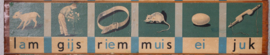 Leesplankje Aap Roos Zeef versie 2