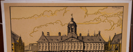 Amsterdam de  Dam met Koninklijk Paleis