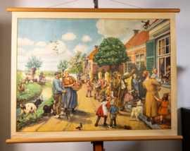 Vertelselplaat   aap noot