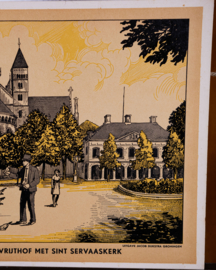 Maastricht Vrijthof met Sint Servaaskerk