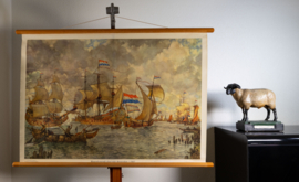 Binnenkomende vloot voor Amsterdam