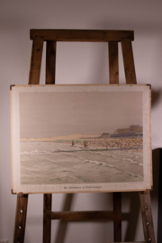 Het badstrand te Scheveningen