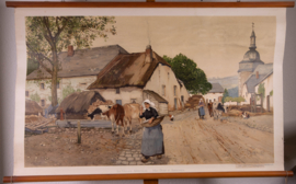 Het dorp in Ardennen
