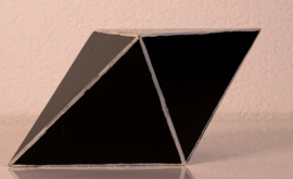 Vintage geometrisch model van kristallen nr.7