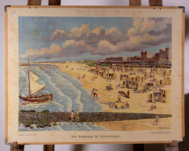 Het badstrand bij Scheveningen