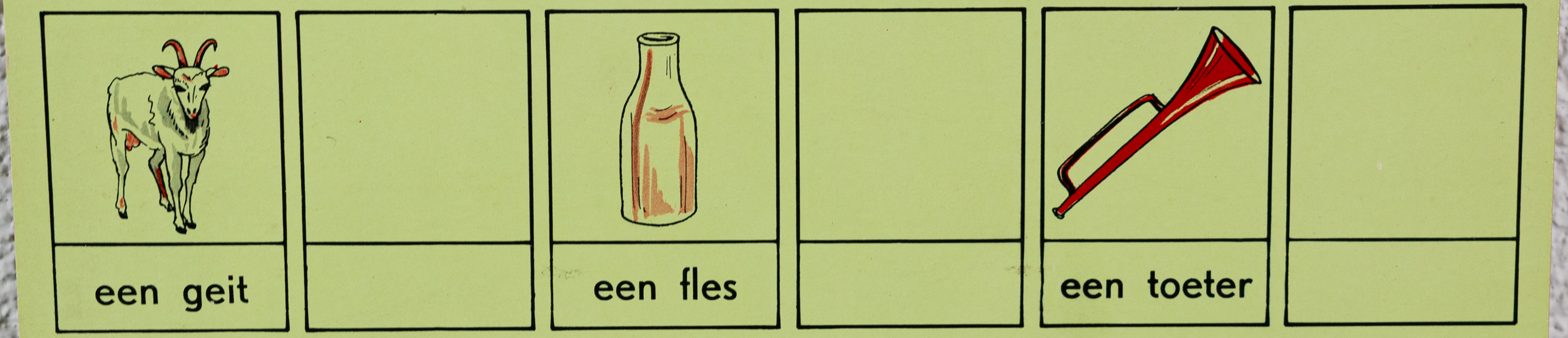 Leesplankje Luctor Baarn Een Beer  Een Slang  Een Vogel