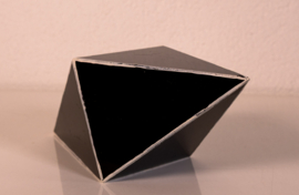 Vintage geometrisch model van kristallen nr.4