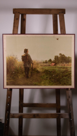 Wandelaar en Leeuwerik