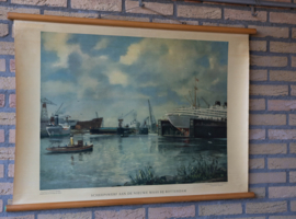Scheepswerf a/d Nieuwe Maas bij Rotterdam