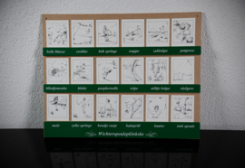 Leesplankje Dialect – D’Indj  Wichterspeuleplenkske  .