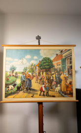 Vertelselplaat   aap noot