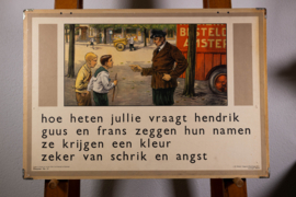 Guus heeft trek. Hoe heten jullie vraagt Hendrik  2 zijdig