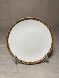 Gebaksbordje Winterling, gouden rand