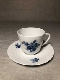 Ontbijtservies Hutschenreuther, blauwe bloemen