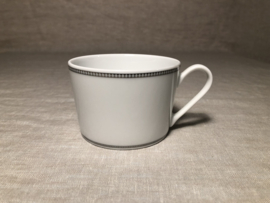 Koffiekopje Schönwald, zilver geometrisch decor