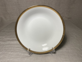 Diep bord Winterling, gouden rand